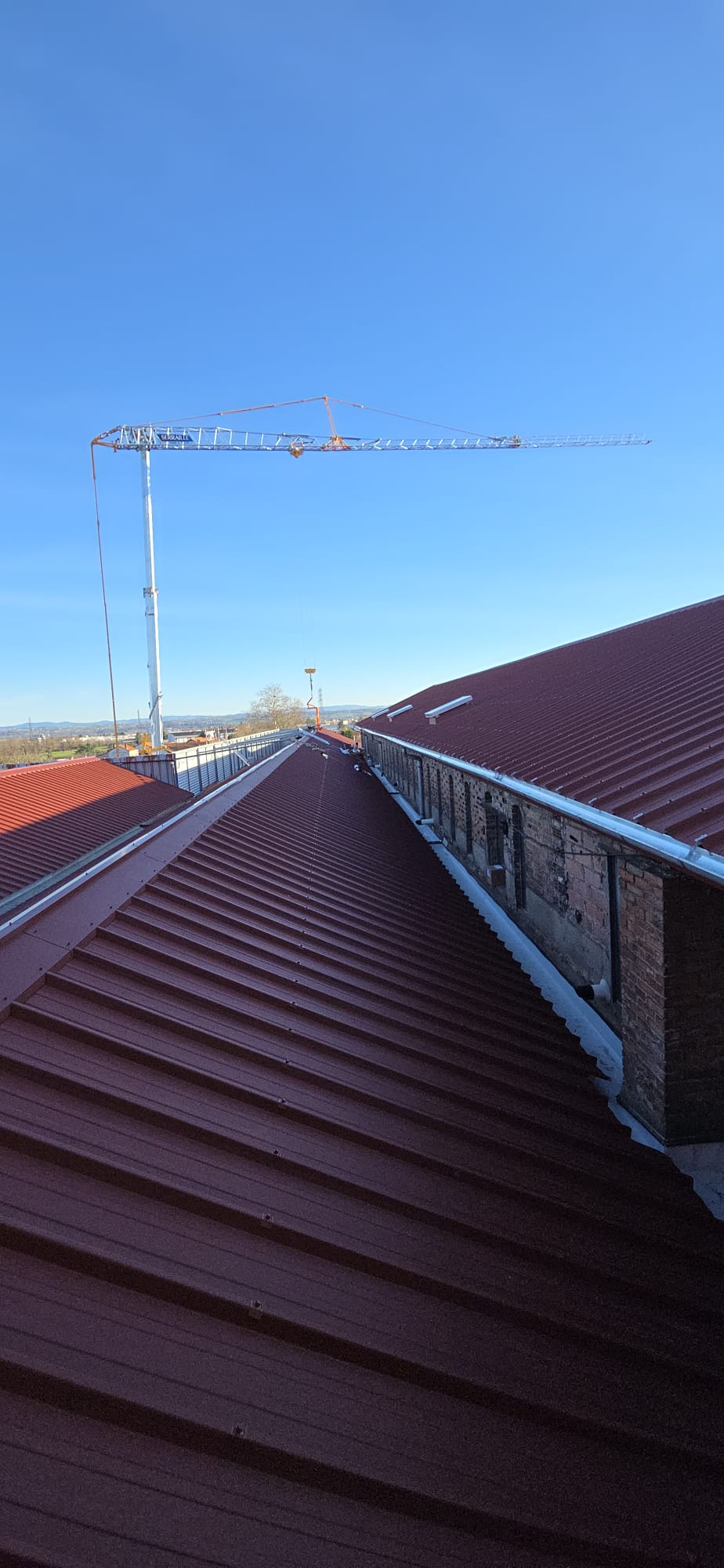 Couverture bac acier et chéneaux zinc — Roanne